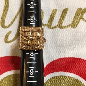 Givenchy Designer Crystal Stone Ring